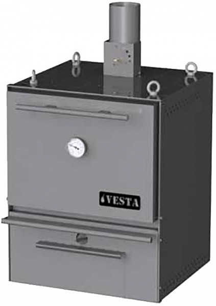 Печь на твердом топливе (хоспер) Vesta 25 фото