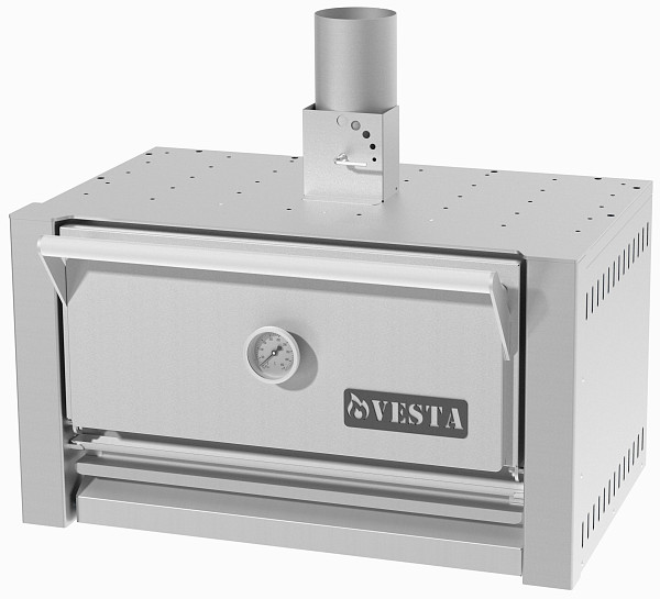Печь на твердом топливе (хоспер) Vesta 38/23 фото