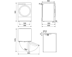 Сушильная машина Smeg DT393RU4 в Москве , фото 4