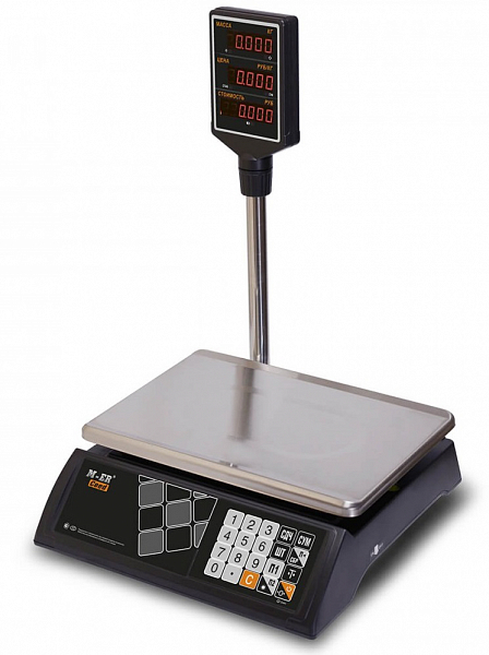 Весы торговые Mertech 327 ACP-15.2 Ceed LED Черные фото