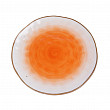 Тарелка  19 см оранжевая фарфор The Sun Eco