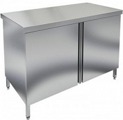 Стол-тумба, дверки-купе Hessen СТКП 15*6 (нерж) в Москве , фото