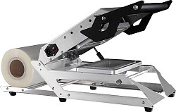 Запайщик лотков Hualian Machinery HTS-210R Нерж. корпус (187*137) в Москве , фото