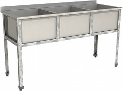 Ванна моечная Restoinox ВМС-3/7-Б-ЭЦ в Москве , фото