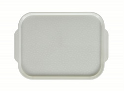 Поднос столовый с ручками Luxstahl 450х355 мм жемчужно-белый фото