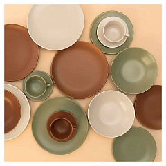 Тарелка мелкая Oxford UNNI ACETINADO MERENGUE 26см Oxford 102662, AY02-5507 в Москве , фото 2