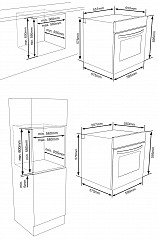 Духовой шкаф Vestfrost VFPD68OMI в Москве , фото 10