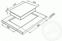 Электрический гриль Tepan Yaki Smeg PGF30T-1 в Москве , фото 2