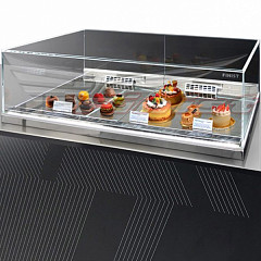 Витрина холодильная встраиваемая Финист Glassier SLIDE DUO GSD-13/65/3 в Москве , фото 1