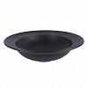 Тарелка глубокая для пасты, для супа P.L. Proff Cuisine 900 мл d 27 см h7,5 см Black Raw Wood фото