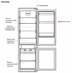 Встраиваемый холодильник Graude IKG 180.2 в Москве , фото 2