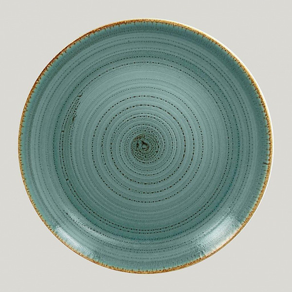 Тарелка плоская RAK Porcelain Twirl Lagoon 29 см фото
