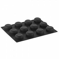 Форма кондитерская Pavoni PLANET 40*30 см, силикон, р-р ячейки: d 66 мм, h 34 мм в Москве , фото 3