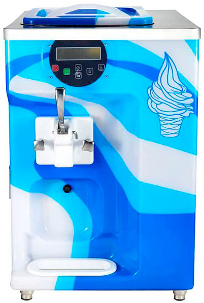 Фризер для мороженого Pasmo S111 blu&white фото
