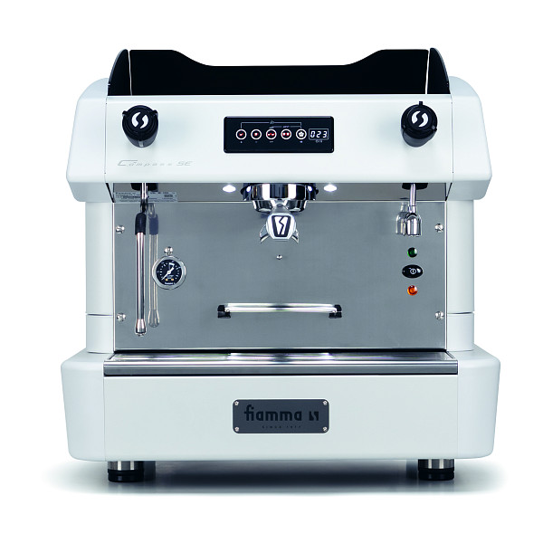 Рожковая кофемашина Fiamma COMPASS 1 SE TC white фото