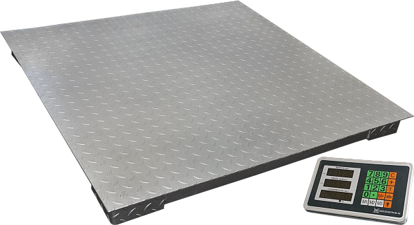 Весы платформенные Мехэлектрон-М ВЭТ-1-1000П-1С-ДБ (1,2м*1,2м) фото