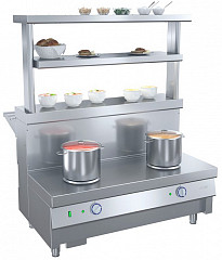 Мармит для 1-х блюд Atesy Ривьера М1-2.1120-02-О 2-х конф. без полок в Москве , фото 3