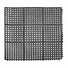 Коврик напольный P.L. Proff Cuisine 91*91 см резиновый черный в Москве , фото