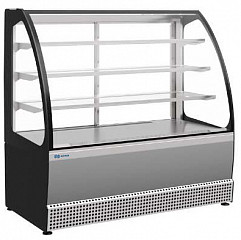 Витрина кондитерская Kayman KВК-1305МН нержавейка в Москве , фото