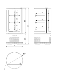 Витрина кондитерская Cooleq CW-100V в Москве , фото 2