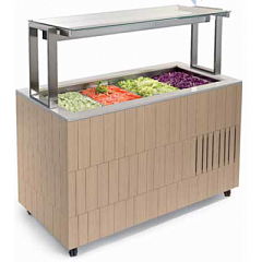 Стол охлаждаемый шведский Enofrigo DOGE ISOLA 1400 PRF св. дуб фото