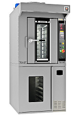 Печь ротационная Bassanina FR MINI E46.10 комплект с расстойкой FR MINI E46.PR LCD в Москве , фото