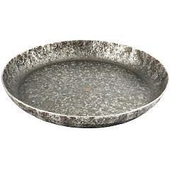 Сковорода для подачи P.L. Proff Cuisine 26 см h3,1 см круглая без ручки Vintage Blued углерод. сталь ИНДУКЦИЯ в Москве , фото 1
