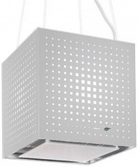 Островная вытяжка Falmec Rubik Isola Glass White в Москве , фото 1