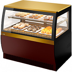 Витрина кондитерская Chilz Vete 90 C шоколад/золотой глянец в Москве , фото 1