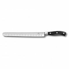 Нож-слайсер Victorinox Grand Maitre 39,5(26) см, рифленый край, ширина 3 см, ручка пласт в Москве , фото
