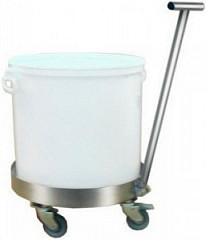 Бак для отходов с тележкой Iterma ТГ НБ/50 фото