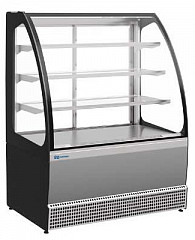 Витрина кондитерская Kayman KВК-950М Люкс серый матовый в Москве , фото