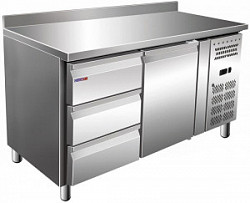 Холодильный стол Cooleq GN2230TN бортик 3 ящика+1 дверь в Москве , фото