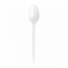 Ложка кофейная Garcia de Pou 11,5 см, белая, PS, 500 шт в Москве , фото