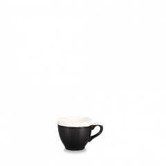 Чашка Espresso Churchill 100мл Monochrome, цвет Onyx Black MOBKCEB91 в Москве , фото