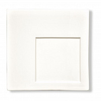 31,5*31,5 см квадратная смещенное дно белая фарфор фото