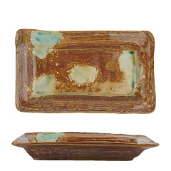 Блюдо прямоугольное P.L. Proff Cuisine 25*15 см h3,5 см Brown Frutti di Mare (81241267) в Москве , фото 3