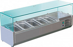 Холодильная витрина для ингредиентов Koreco VRX1200330(335I) в Москве , фото