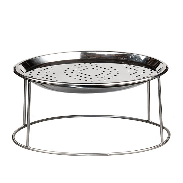 Подставка фуршетная P.L. Proff Cuisine 41*25*20 см овальная прут нерж. (81272023) фото