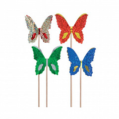 Пика Garcia de Pou Бабочка 15 см, 100 шт в Москве , фото