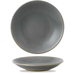 Тарелка глубокая Dudson 24,3 см, гранит EVOGDP241 в Москве , фото 1