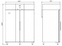 Холодильный шкаф Italfrost S1400 в Москве , фото 2