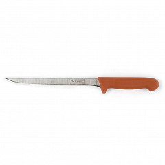 Нож филейный P.L. Proff Cuisine PRO-Line 20 см, коричневая ручка в Москве , фото