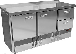 Стол холодильный Kroner СХб 2/2я-150-60 фото