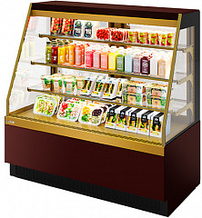 Витрина кондитерская Chilz Vete Kub OFT 90 шоколад/золотой глянец в Москве , фото 1