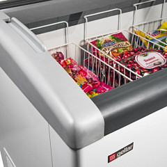 Морозильный ларь Gellar FG 675 E (FG 650 E) серый в Москве , фото 2