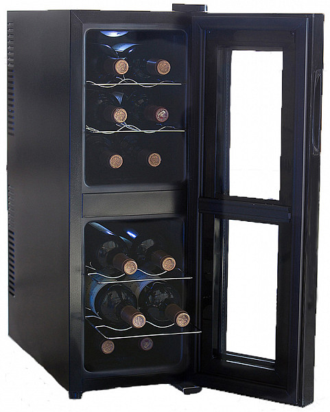 Винный шкаф двухзонный Cellar Private CP012-2T фото