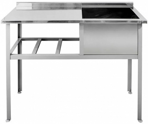 Ванна моечная Hessen ВСП 15*6/5 (нерж) фото