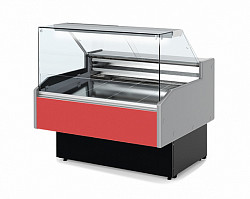 Холодильная витрина Golfstream Двина QS 120 ВСн красная в Москве , фото 1