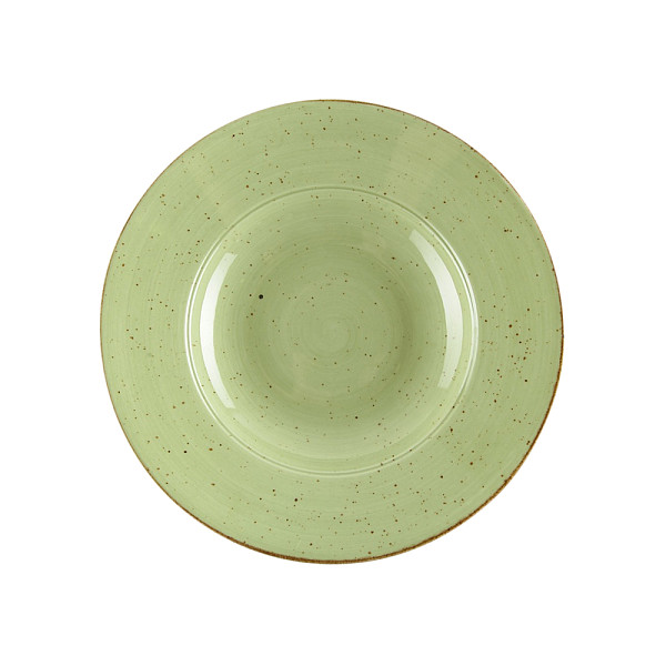 Тарелка для пасты Continental 27 см, 450 мл, зеленая 75RUS106-02 фото